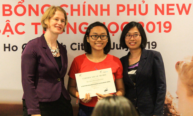 Video đầy sáng tạo của Ý Nhi cũng đã góp phần giúp cô bạn nhận học bổng NZSS 2019.