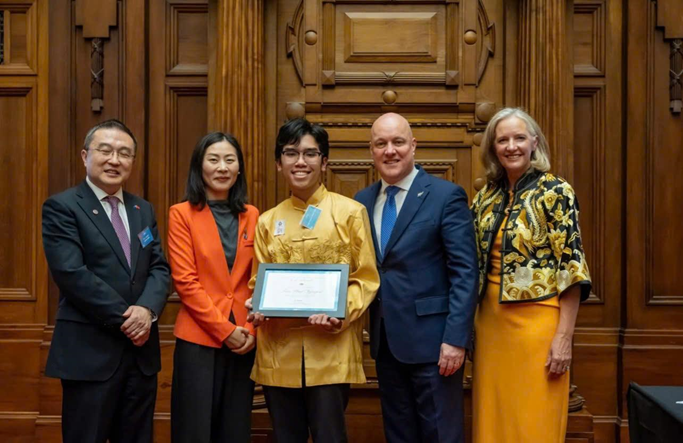 Hành trình du học tại New Zealand giúp Phát tự tin phát triển khả năng ngôn ngữ và được diễn thuyết trước Thủ tướng New Zealand